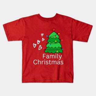 Family Chrismas Tshirt Kids T-Shirt